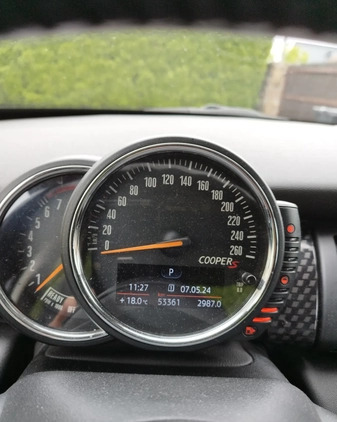 MINI Cooper S cena 68000 przebieg: 53000, rok produkcji 2016 z Tarnów małe 46